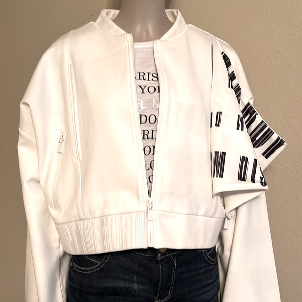 NWT Lime & Vine Black Bomber Jacket. - Picture 13 of 13